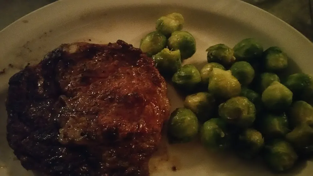 Ribeye and Brussel Sprouts
