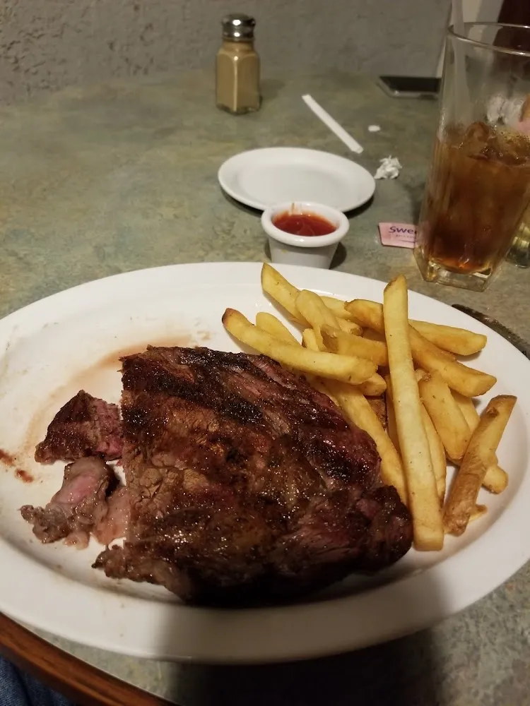 Ribeye Steak and Fries